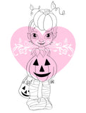 Cute As A Button Designs IMG00541 Lil’ Pumpkin Digital Digi Stamp