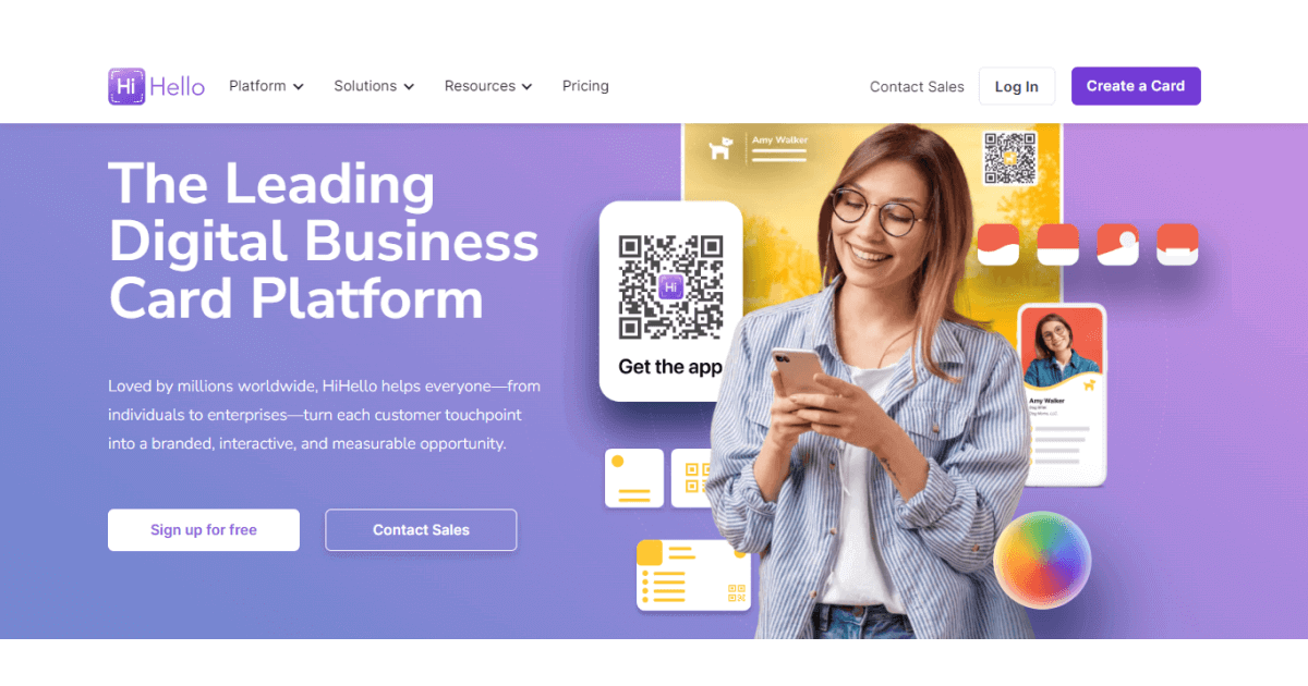 hihelo-digital-business-card-app