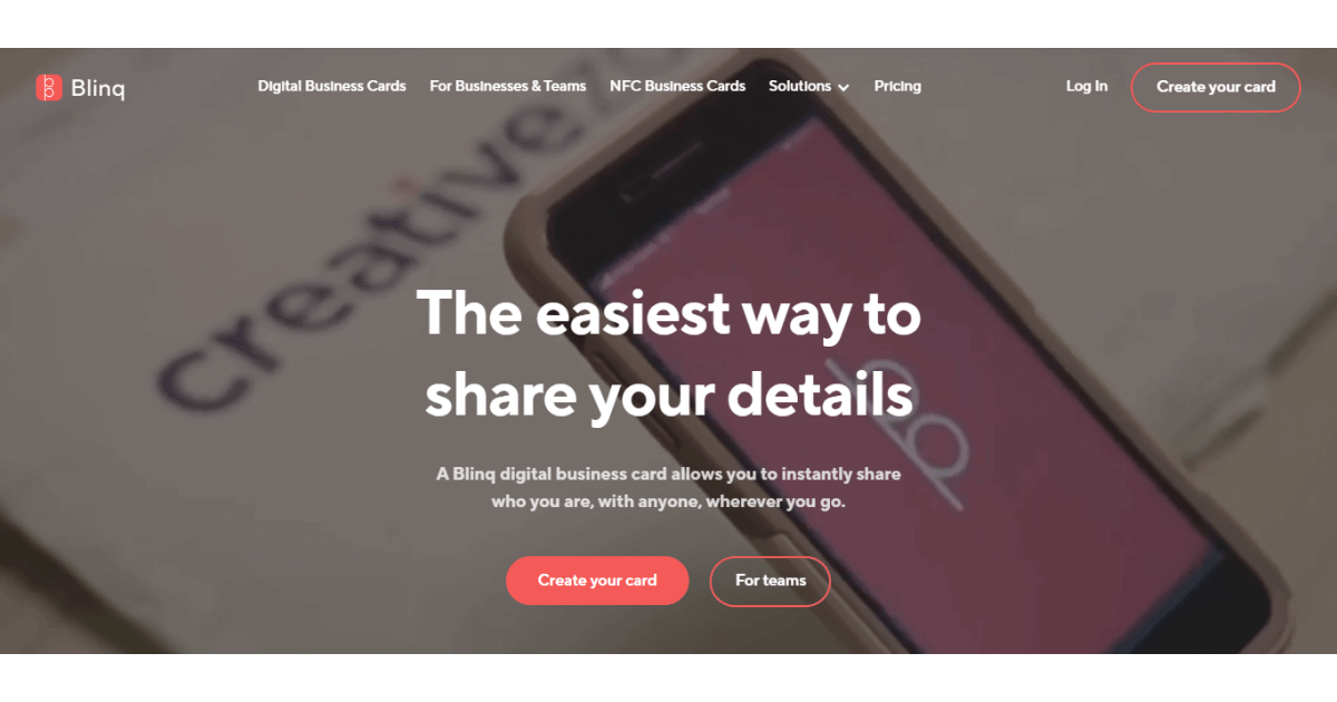 blinq-digital-business-card-app