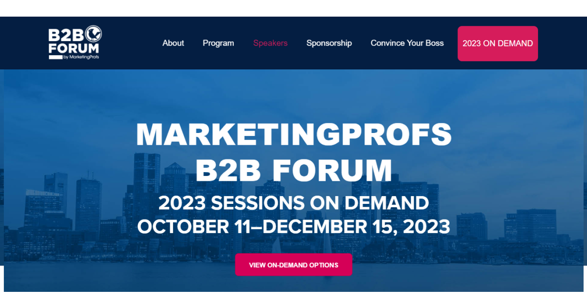 b2b-marketing-forum