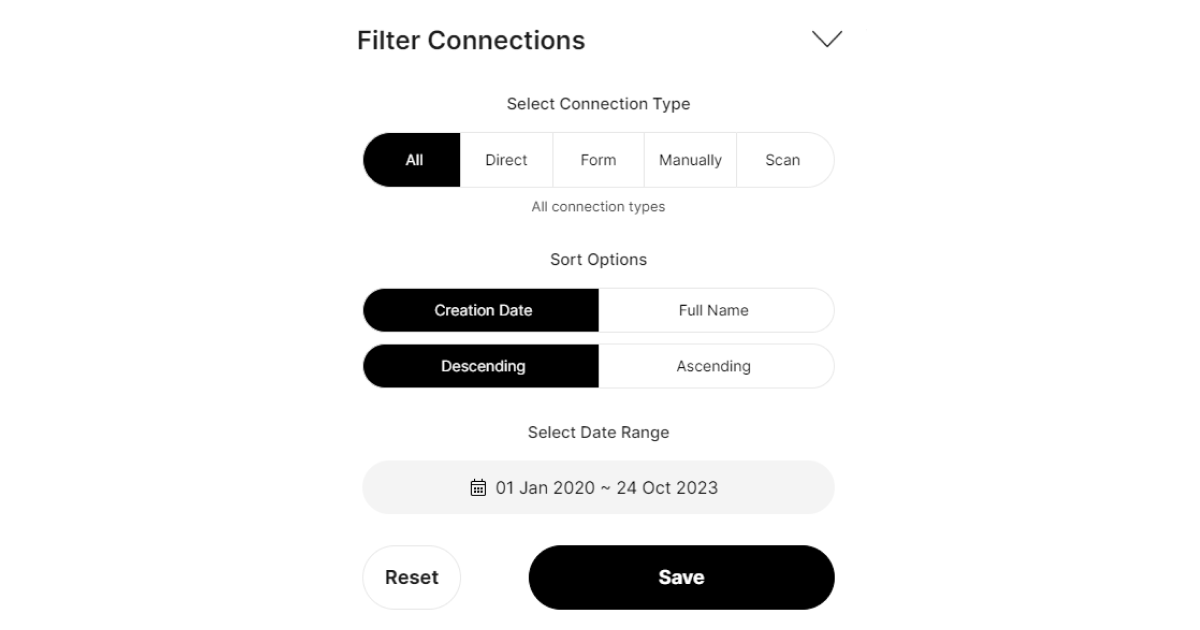 tapni-filter-connection