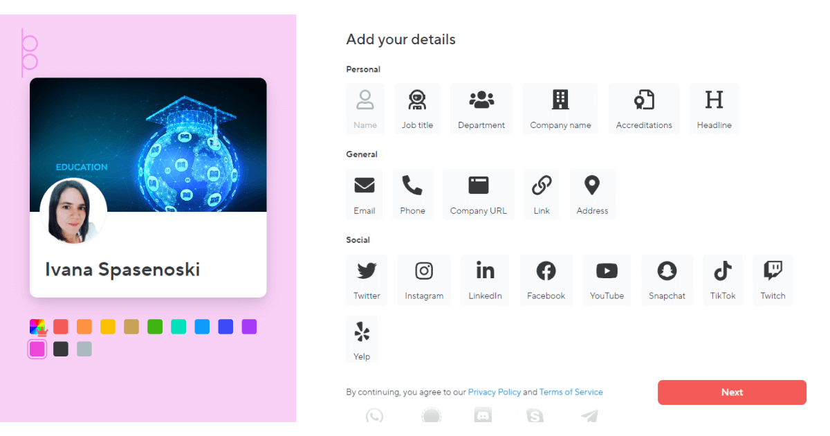 blinq-customization