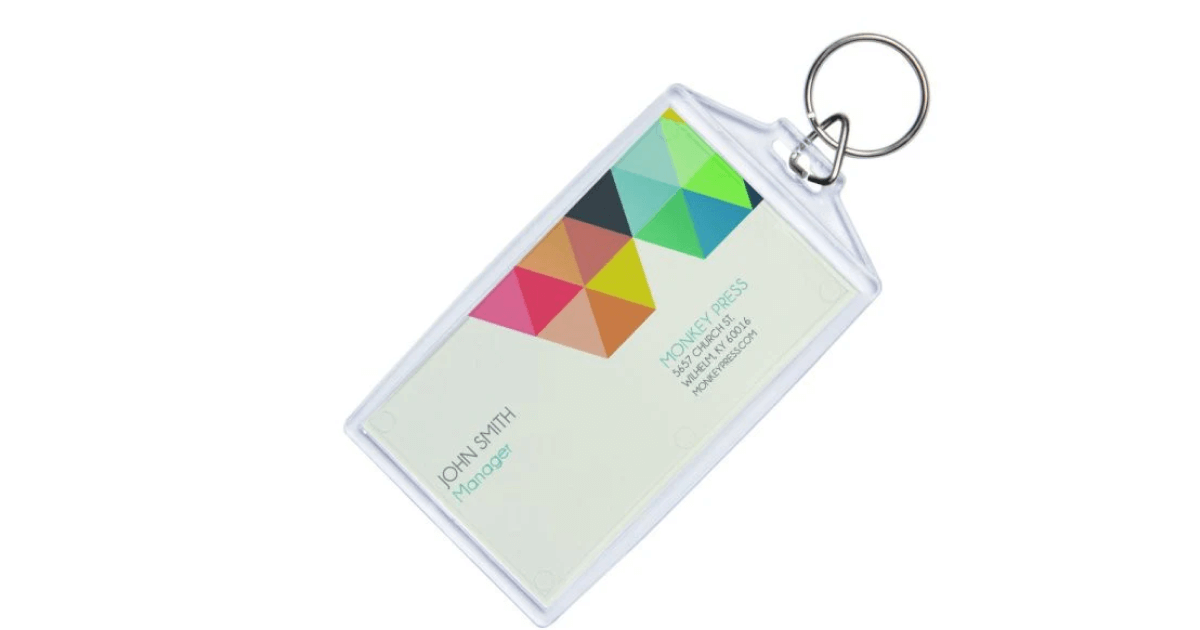 keychains-business-card