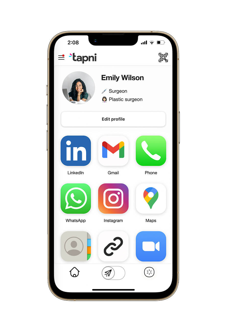 tapni-profile-links-social-media-digital-business-card