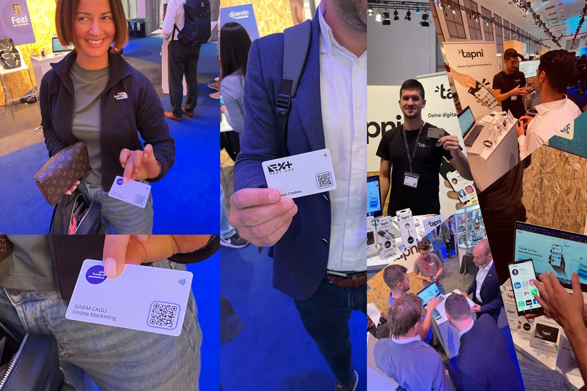 IFA Berlin, Networking, Tapni, Digital Business Cards, NFC Business Cards, Tech Conferences, Business Networking, Networking Tips, IFA Berlin 2023.