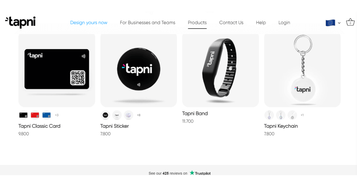 tapni-products