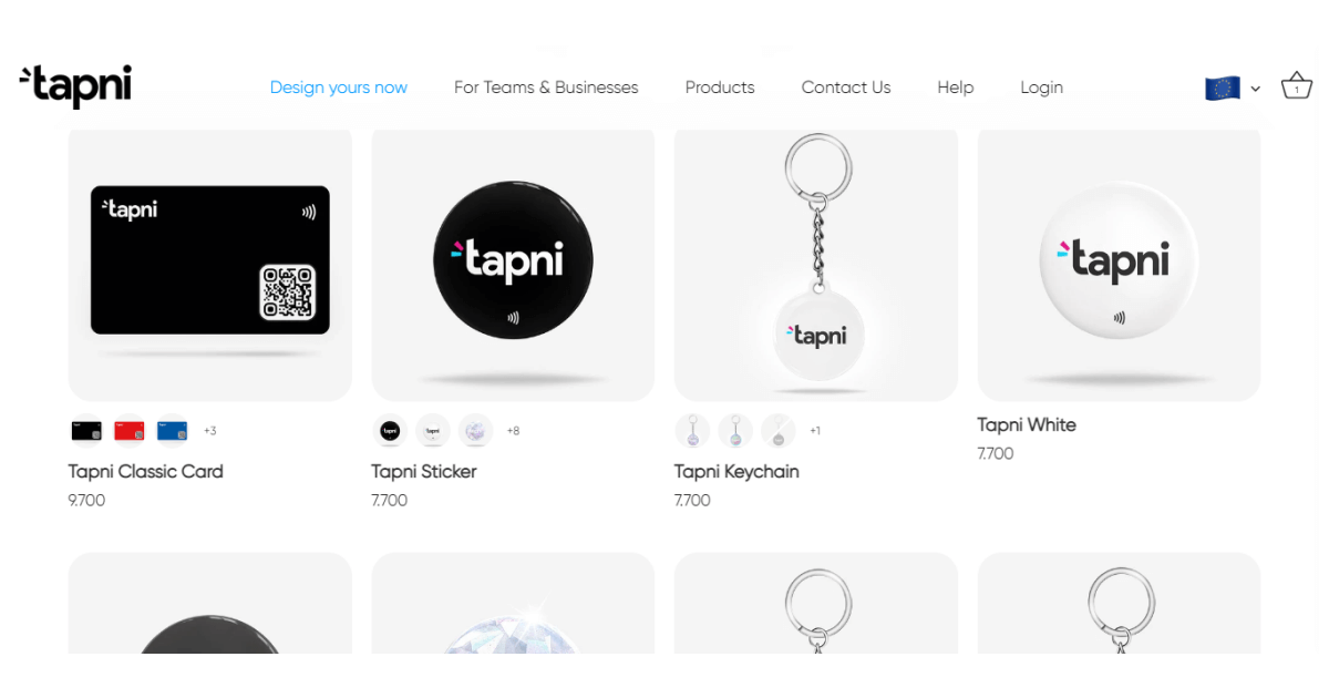 tapni-products