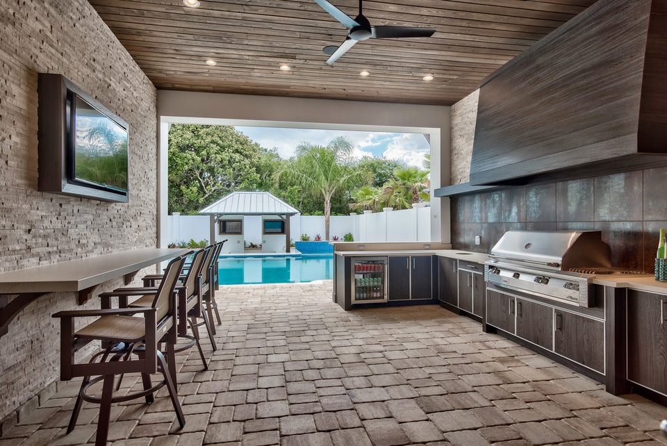 Indigo Pool Patio BBQ - Swimming Pools, Outdoor Furniture, BBQ Grills