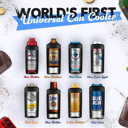 Universal Buddy | Alabama - Holds 12oz Cans, Slim Cans, Bottles, 16oz Cans & Bottles - Keep Your Drink Cold for 12+ Hours | Frost Buddy