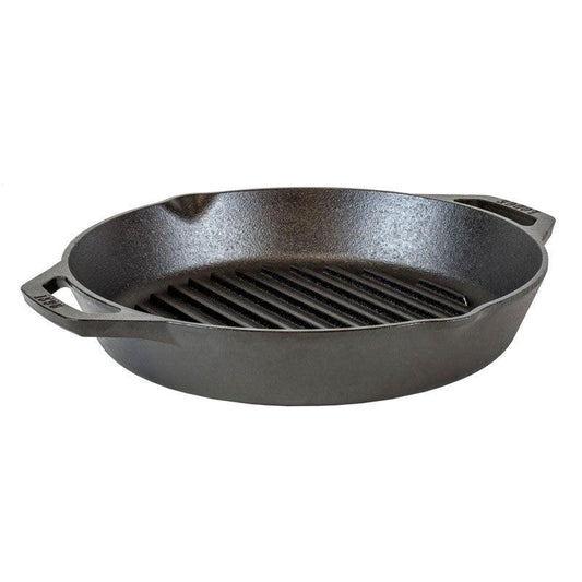 Lodge skillet/frying pan with two handles L10SKL, diameter 30.5 cm