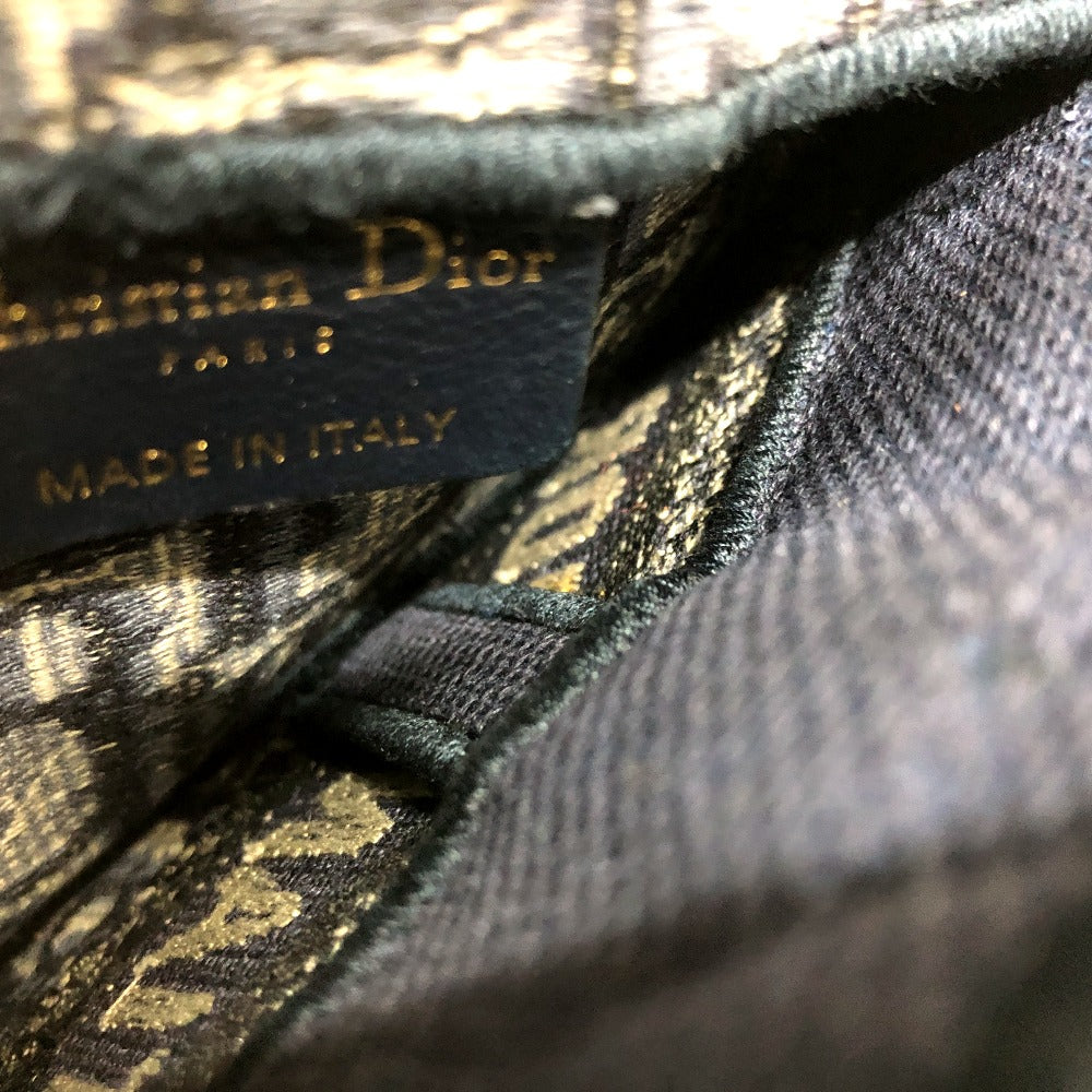 Dior Waist bag S5632CRIW Jacquard Navy saddle - Image 9
