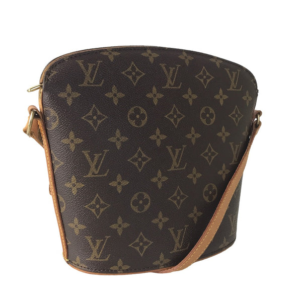 LOUIS VUITTON Shoulder Bag N45251 Dorsoduro Damier canvas Brown