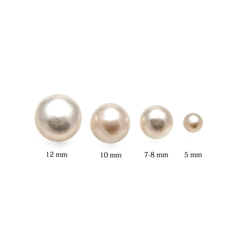 GIRLYZ Attire White Pearls Craft Beads (10MM) Loose Pearls with Holes for  Bracelet Necklace Jewelry Making 