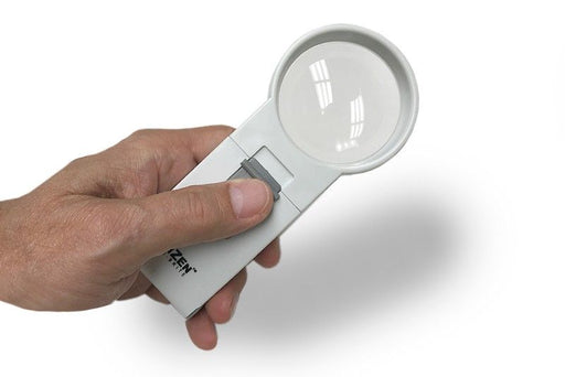 Lupa De Mano Con Aumento 3x Y Led 250 Lumen.