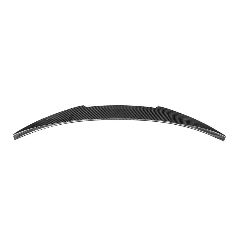 M4 Style Carbon Fiber Trunk Lip Spoiler Audi B8 A4