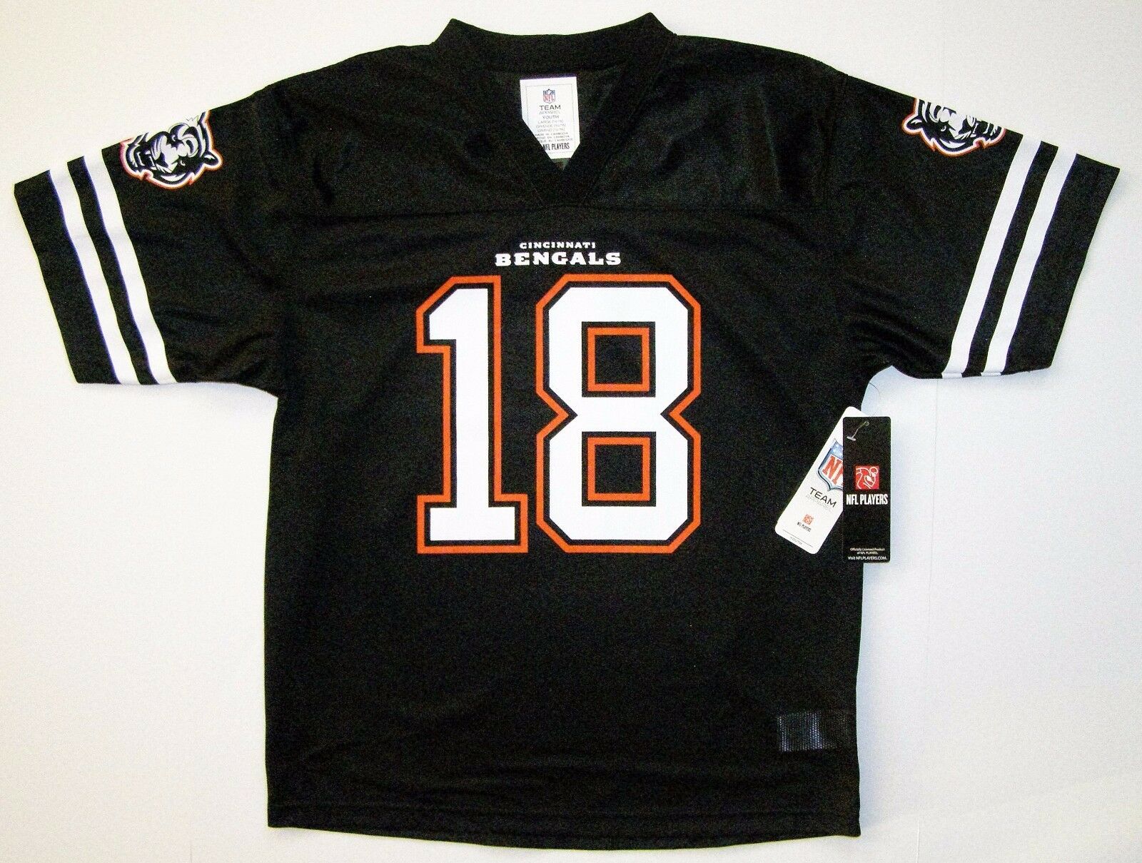 A J GREEN AUTOGRAPHED CINCINNATI BENGALS B JERSEY AASH