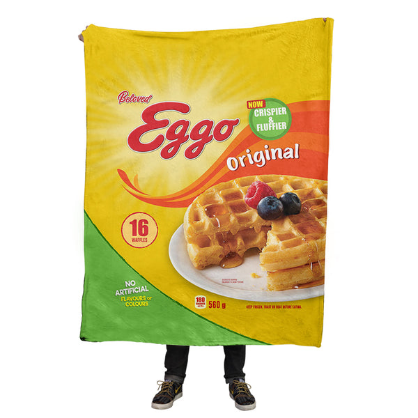 Beloved Eggo Waffles Blanket
