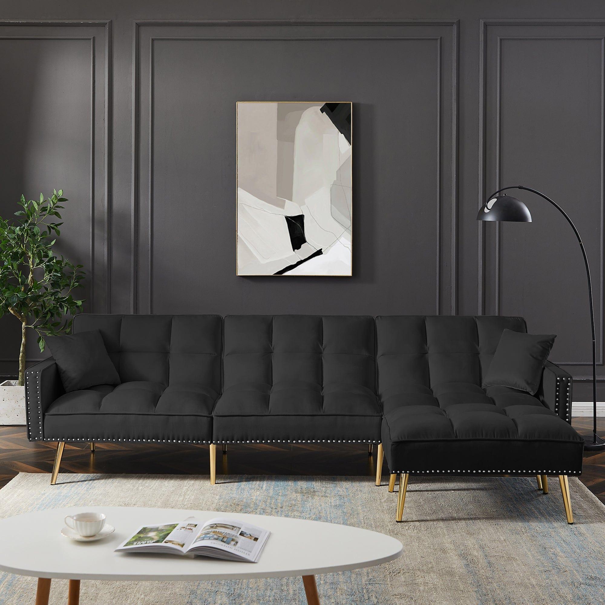Noire Sofa | Shop Modern, Minimalist Home Decor | Mademoiselle Home ...