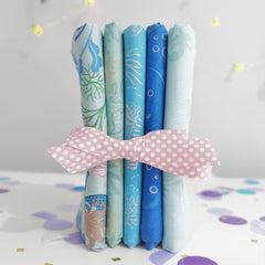Moontide by Lewis & Irene, quilting cotton designed in the UK, available in fat quarter bundles and fabric by the metre