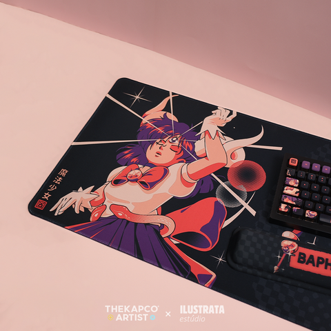 Baphomagic Girl Deskmat