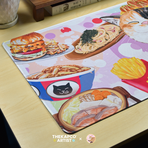 Gluttony Cat Deskmat