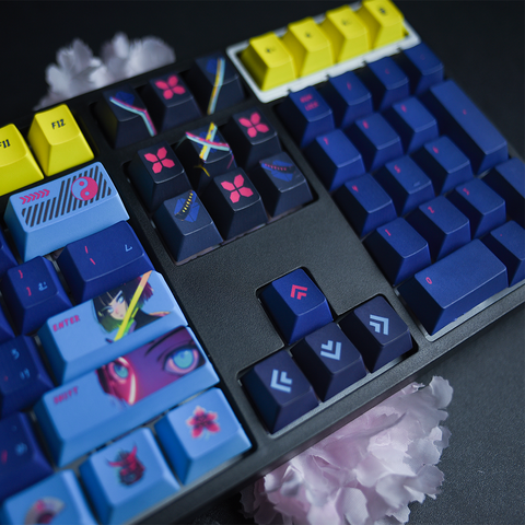 Cyberpunk Samurai Keycaps