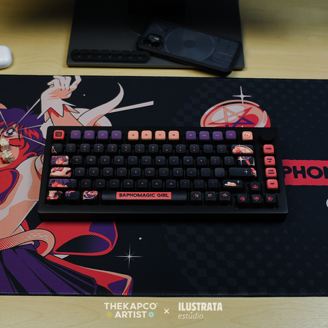 Baphomagic Girl Keyboard Set