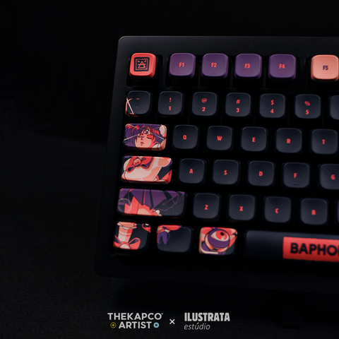 Baphomagic Girl Keycap Set