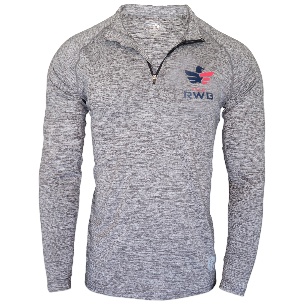 Women's 1/4 Zip Athleisure Shirt (NAVY) – Team RWB