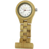 Reloj de las hermanas Holzwerk SCHWERIN de madera, versión en arce beige, blanco