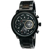 Holzwerk BRAMSCHE men's stainless steel & wood watch chronograph, version in black