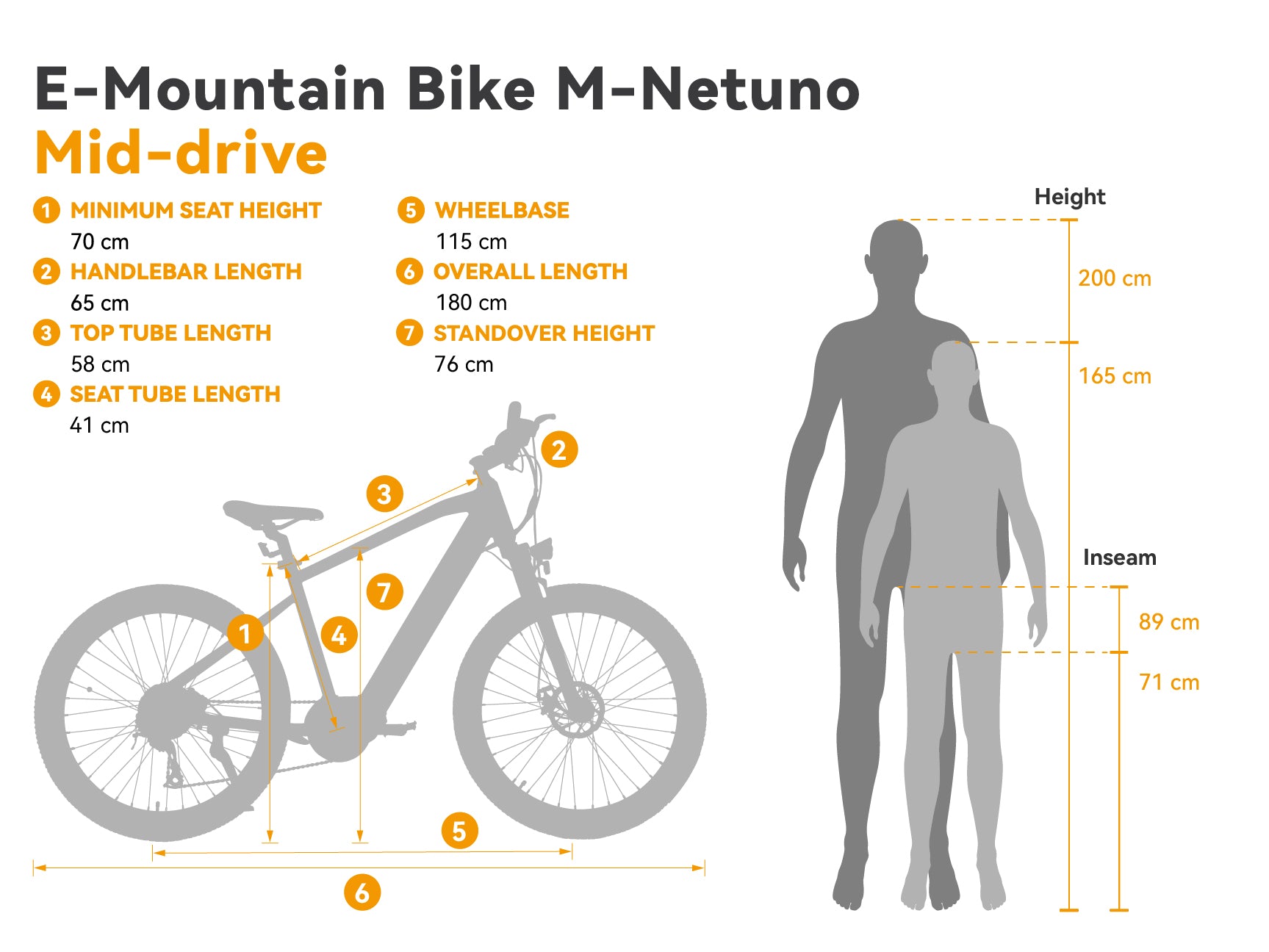 Netuno E-Mountain Bike