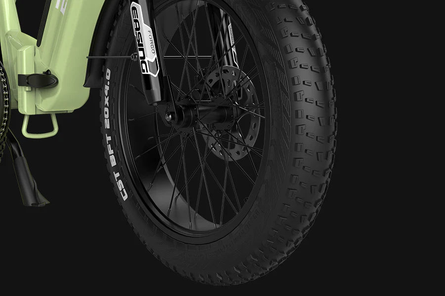 20 x 4.0 Fat tires