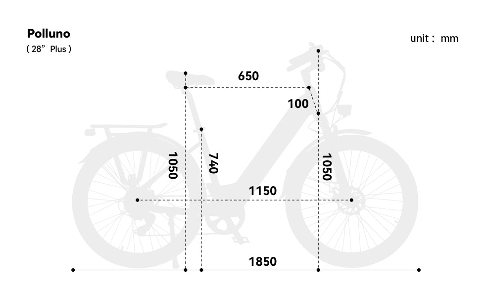 ESKUTE Polluno plus electric bike