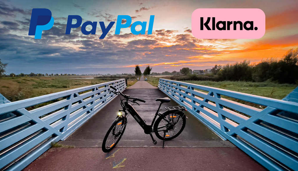 buy Eskute Polluno electric commuting bike by PayPal or Klarna