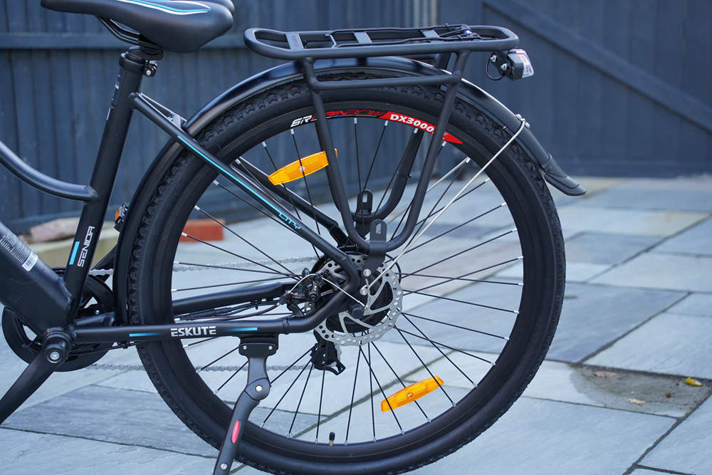 rear wheel of wayfarer electric bike