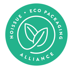 Noissue Eco Packaging Alliance Badge in Green