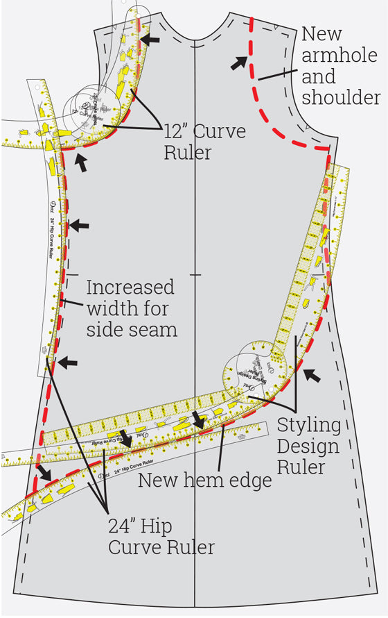 How to alter sewing patterns