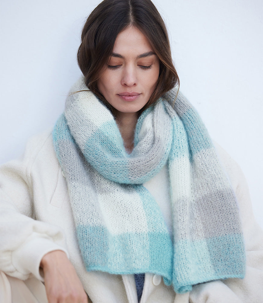 Knit scarf free pattern