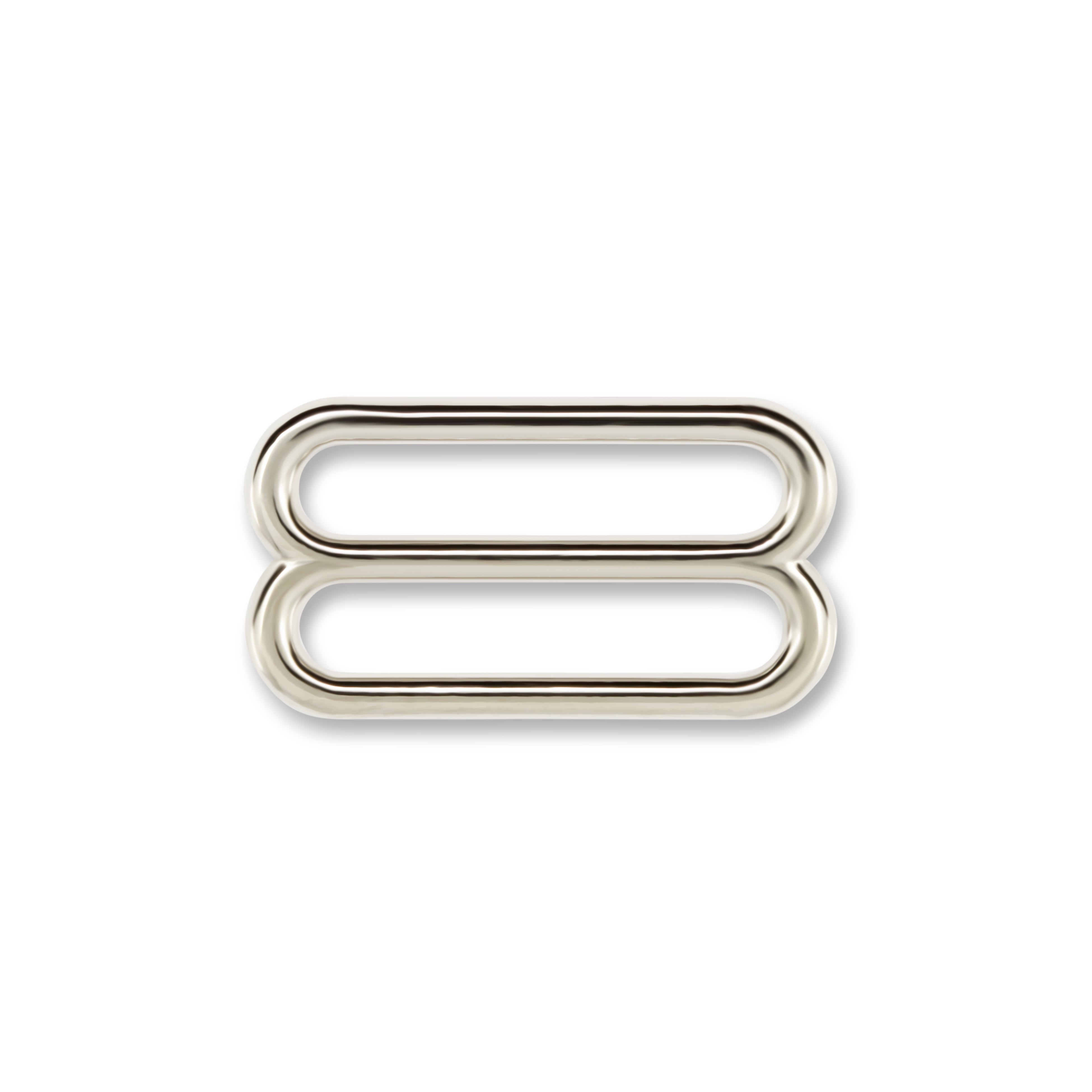 Dritz 1-5/8 inch Overall Buckles with No-Sew Buttons, Nickel, 2 pc