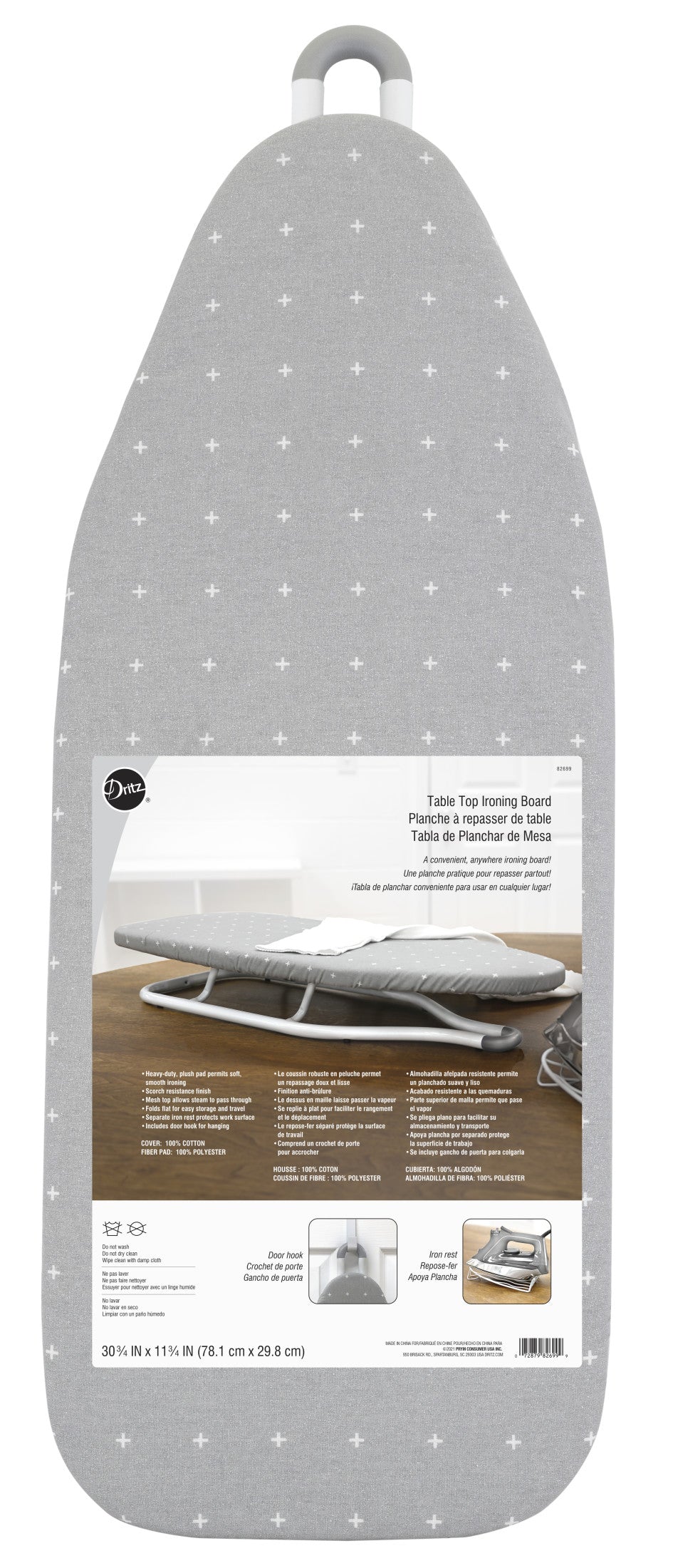 Deluxe Cotton Ironing Board Cover