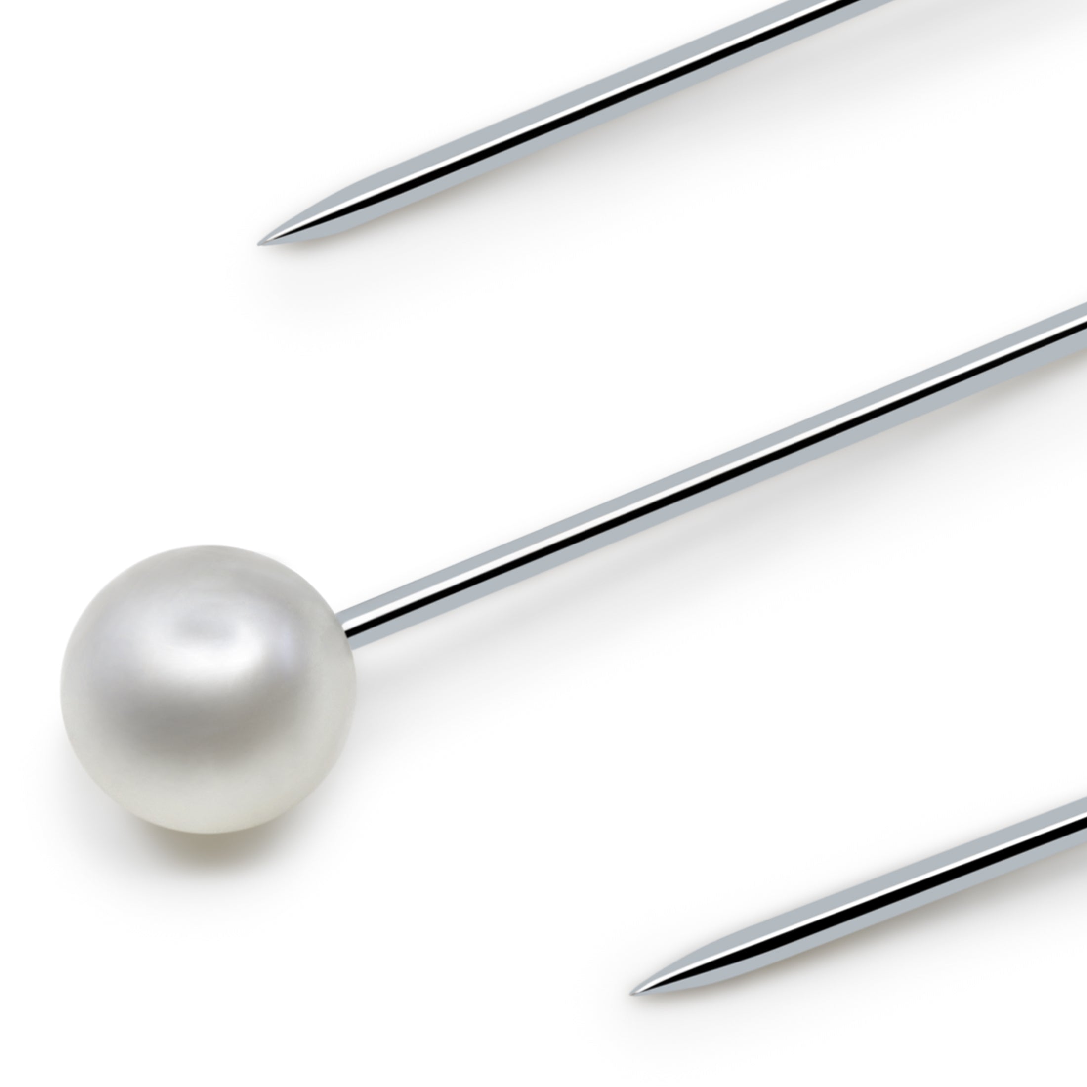 Metal Head Straight Pins - Notions