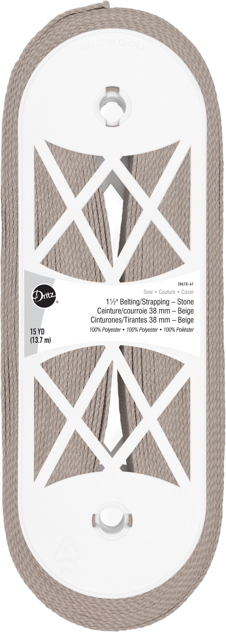 Dritz Polypropylene Belting/Strapping 1 White, 1 - Ralphs