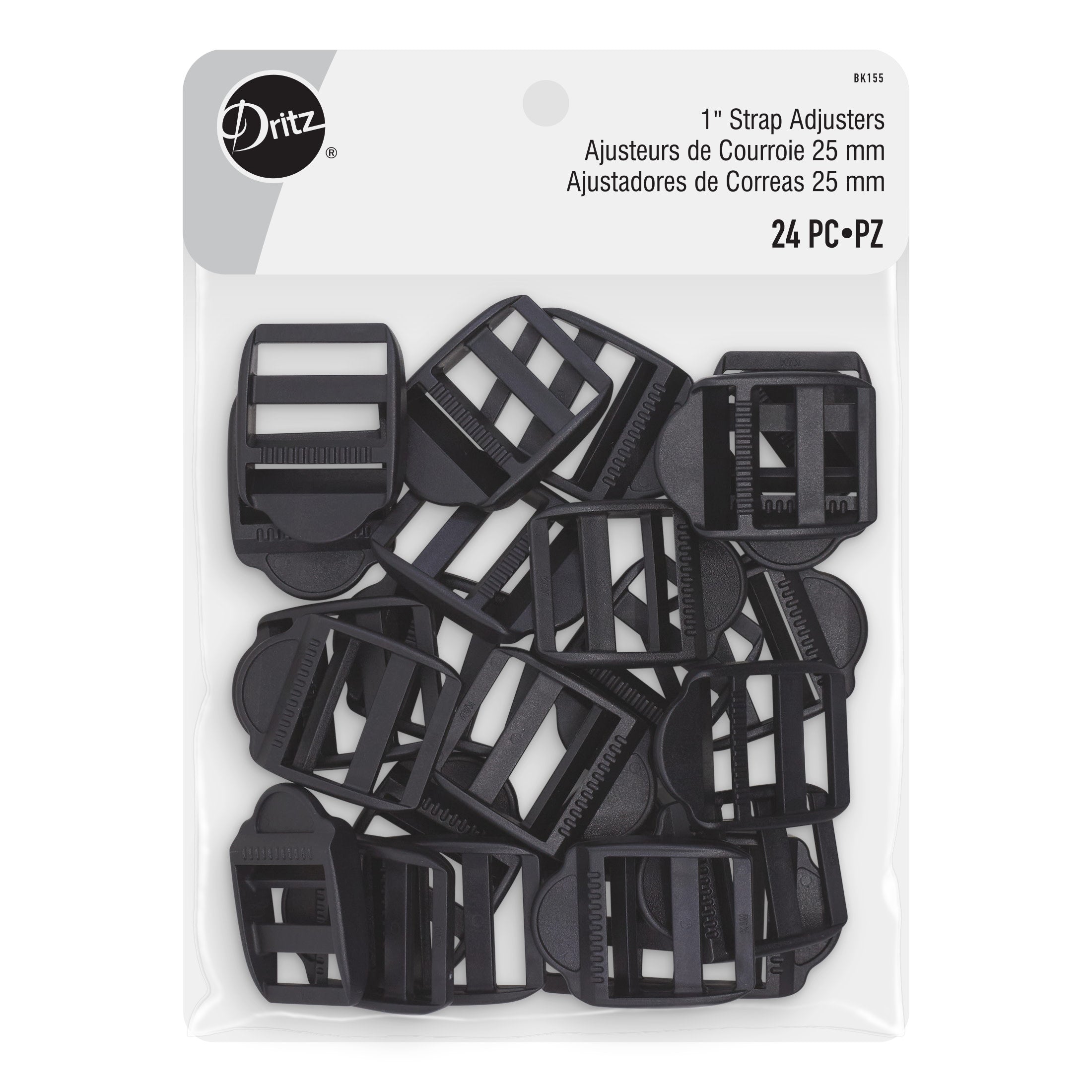 Dritz Overall Buckles for 1-5/8 Straps 2/Pkg-Nickel