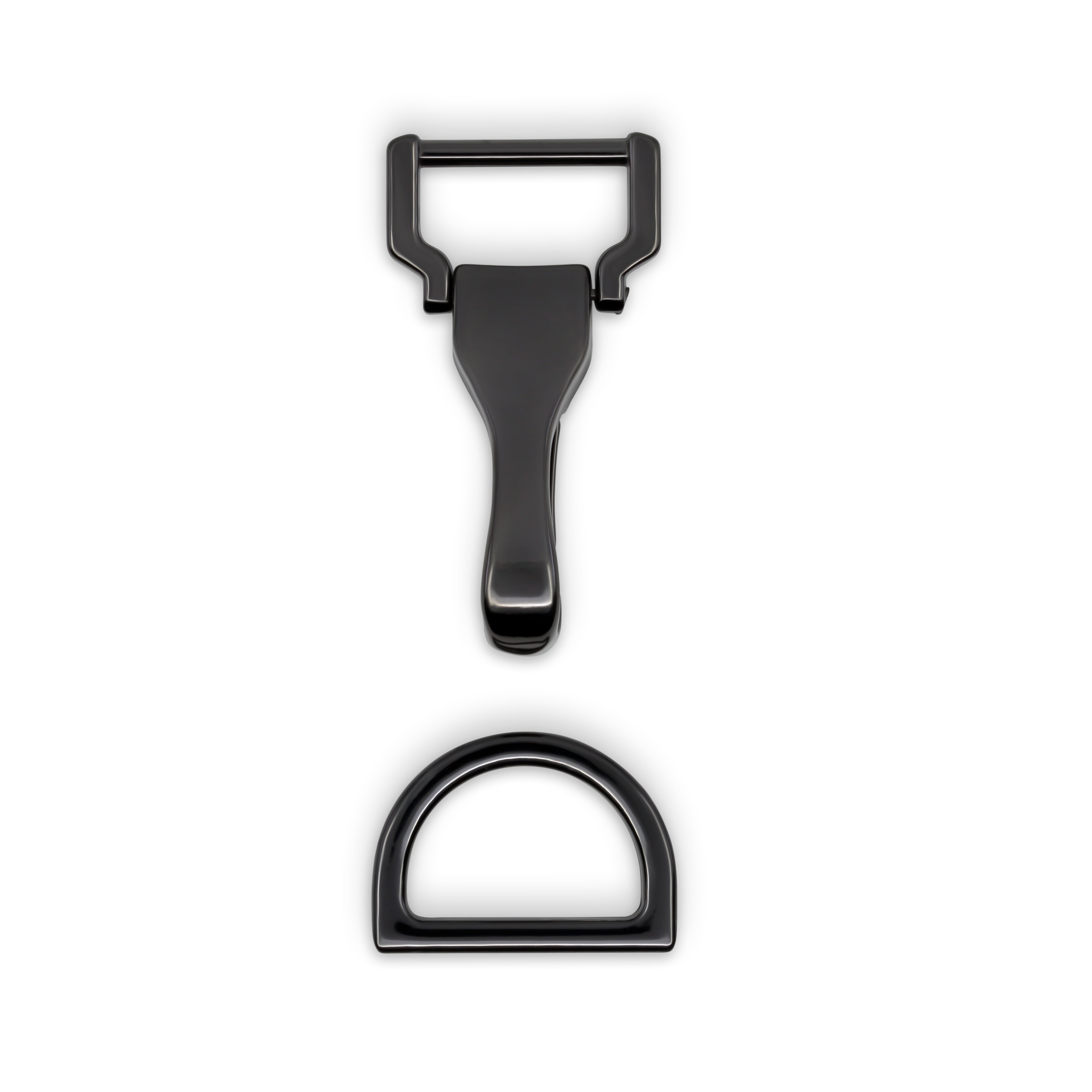  Dritz Swivel Hooks & D Rings 1/2in Gunmetal Bag & Tote  Accessories, 1/2, 12ct : Everything Else