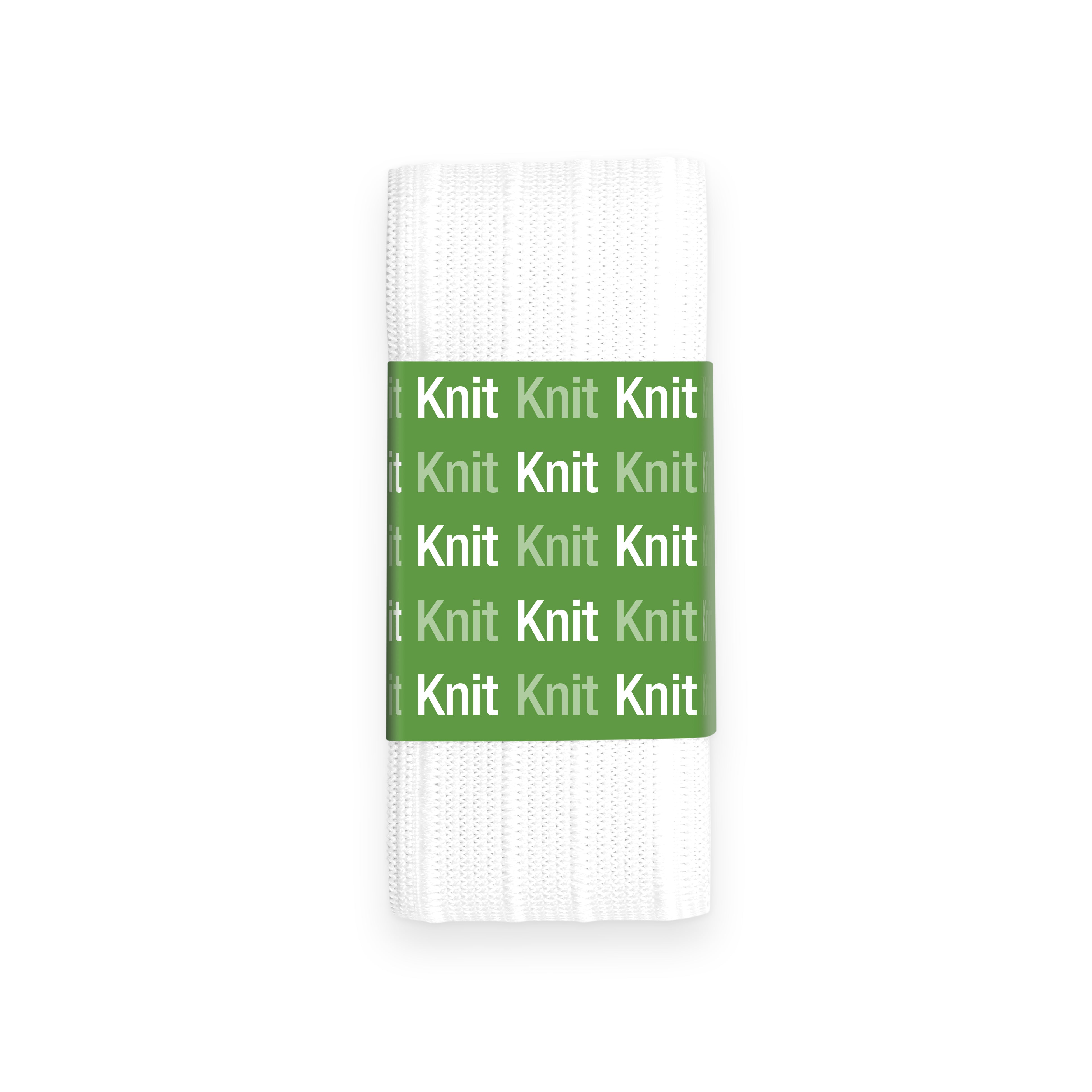 Dritz 1/2 inch Knit Elastic - White - Stonemountain & Daughter Fabrics