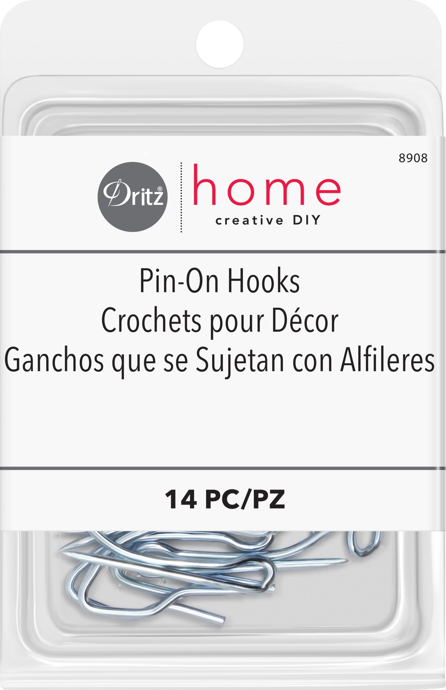 Dritz Home 44324 Long Neck Pleater Drapery Hooks (14-Piece) : Buy Online at  Best Price in KSA - Souq is now : Home