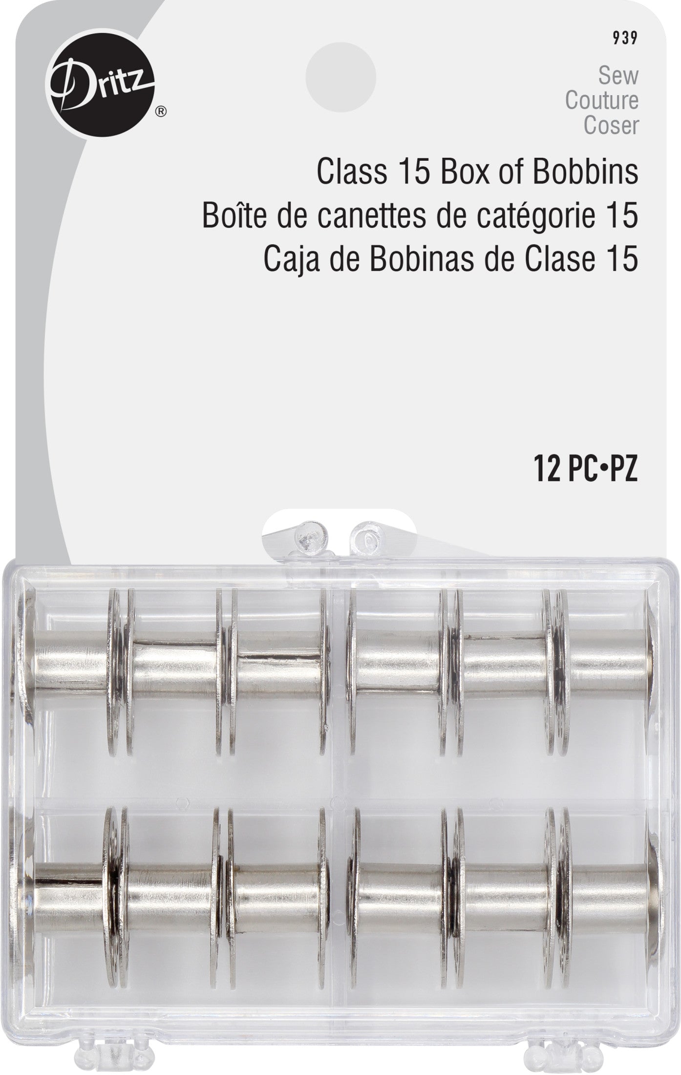 Class 15 Bobbin Set, 12 ct