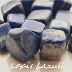 A Picture of Lapis Lazuli Tumble Stones