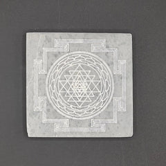 A Beautifully Crafted Selenite Charging Plate